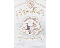 Wedding Occasion Card, Couple, 13x20,5 cm